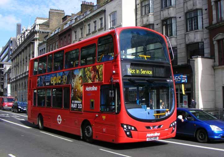 Metroline Volvo B9TL Wright VW1292